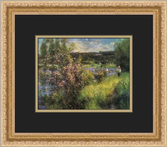 ピエール=オーギュスト・ルノワール、シャトゥーのセーヌ川 シャトゥーのセーヌ川 ルノワール