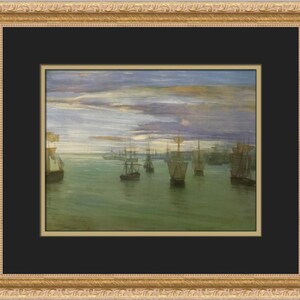 James Whistler Valparaiso Custom Framed Print
