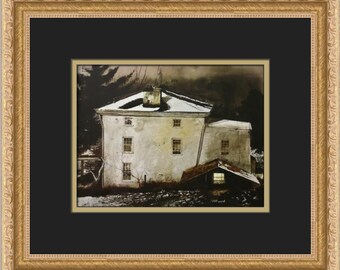 Andrew Wyethの直筆サイン入りリトグラフ「Jacklight」 Jacklight by Andrew Wyeth | Ralston Gallery