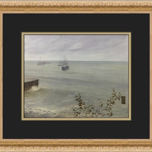 James Whistler The Ocean Custom Framed Print
