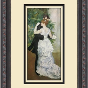 Pierre-Auguste Renoir Dance in the City Custom Framed Print