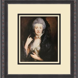 Thomas Gainsborough The Artist&#39;s Wife Custom Framed Print