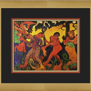 Andre Derain La Danse Custom Framed Print