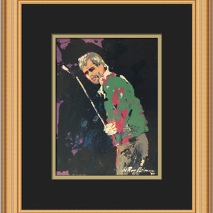 Leroy Neiman Curtis Strange Custom Framed Print