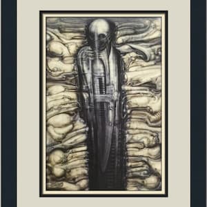 H.R Giger - Anima Mia Poster - Etsy