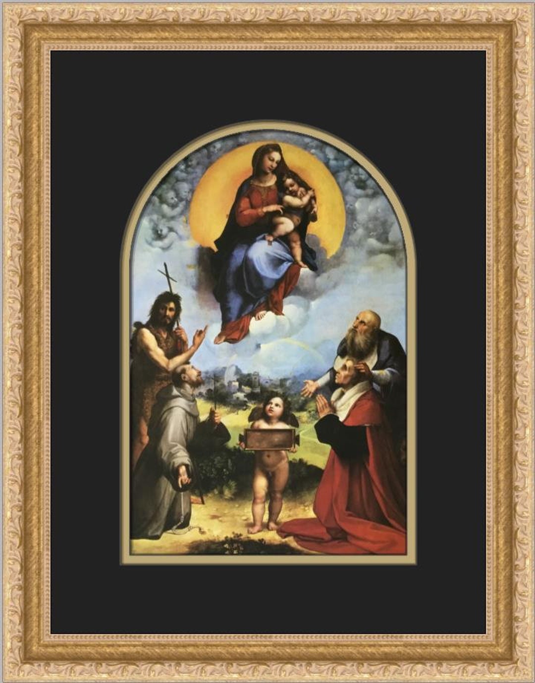 Raphael Madonna of Foligno Custom Framed Print - Etsy
