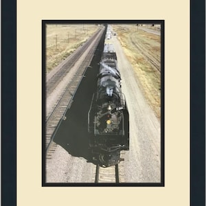 Union Pacific Railroad 844 Custom Framed Print