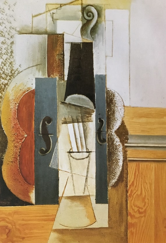 Pablo Picasso Violin I Custom Framed Print - Etsy