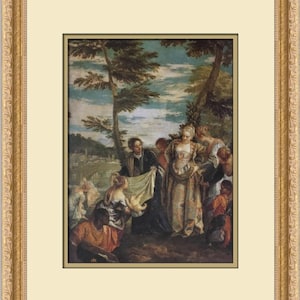 Paolo Veronese The Finding of Moses Custom Framed Print
