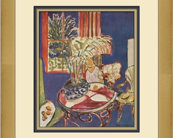 Henri Matisse Small Blue Interior Custom Framed Print - Etsy