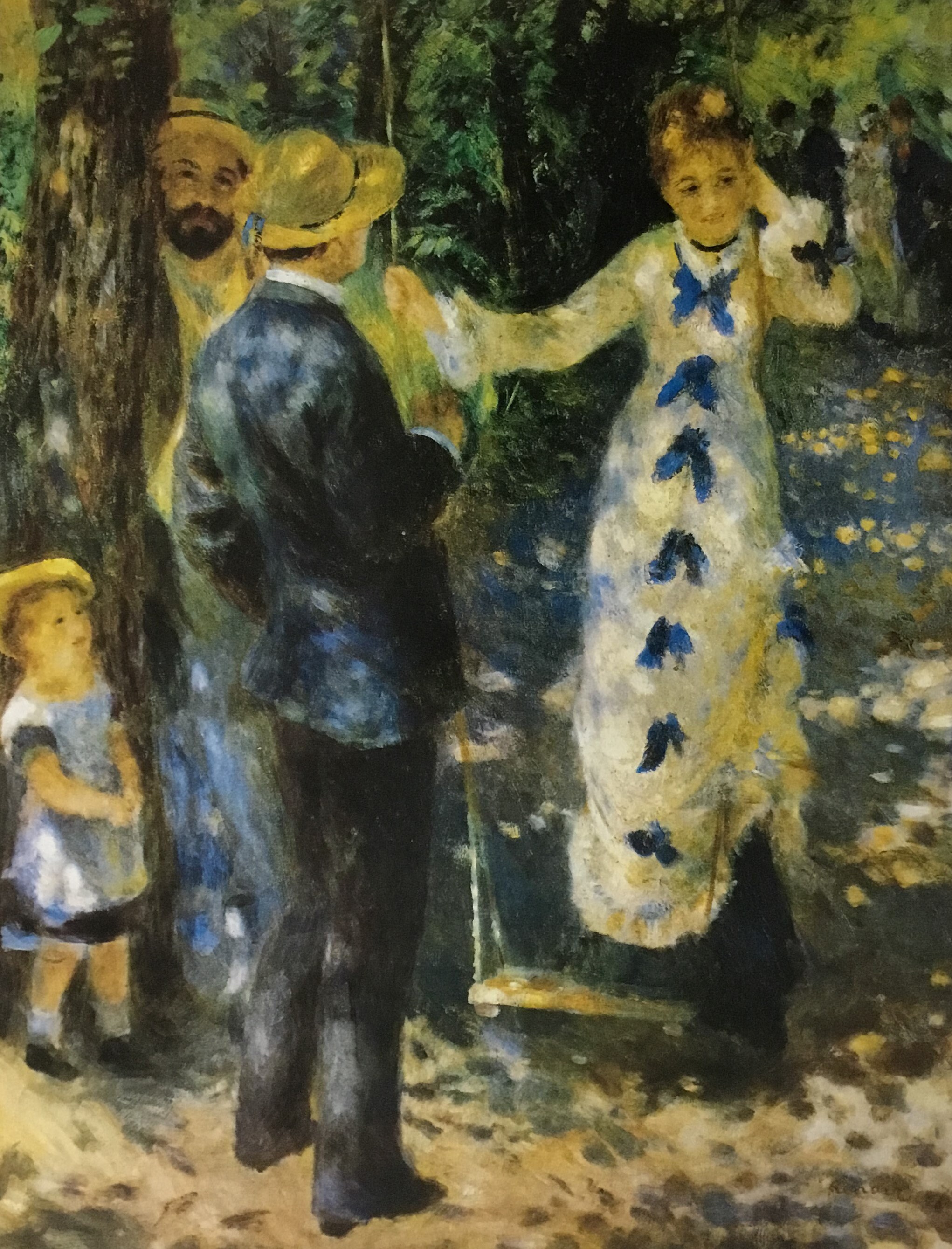 Pierre-auguste Renoir the Swing Custom Framed Print - Etsy