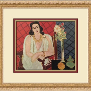 Henri Matisse The Idol Custom Framed Print
