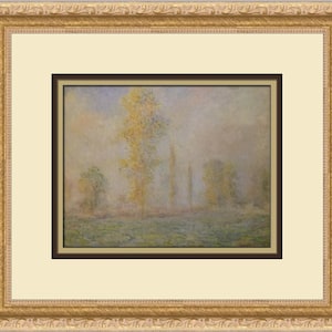 Claude Monet The Meadow at Giverny Custom Framed Print
