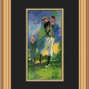 Leroy Neiman Charles Koppelman Custom Framed Print