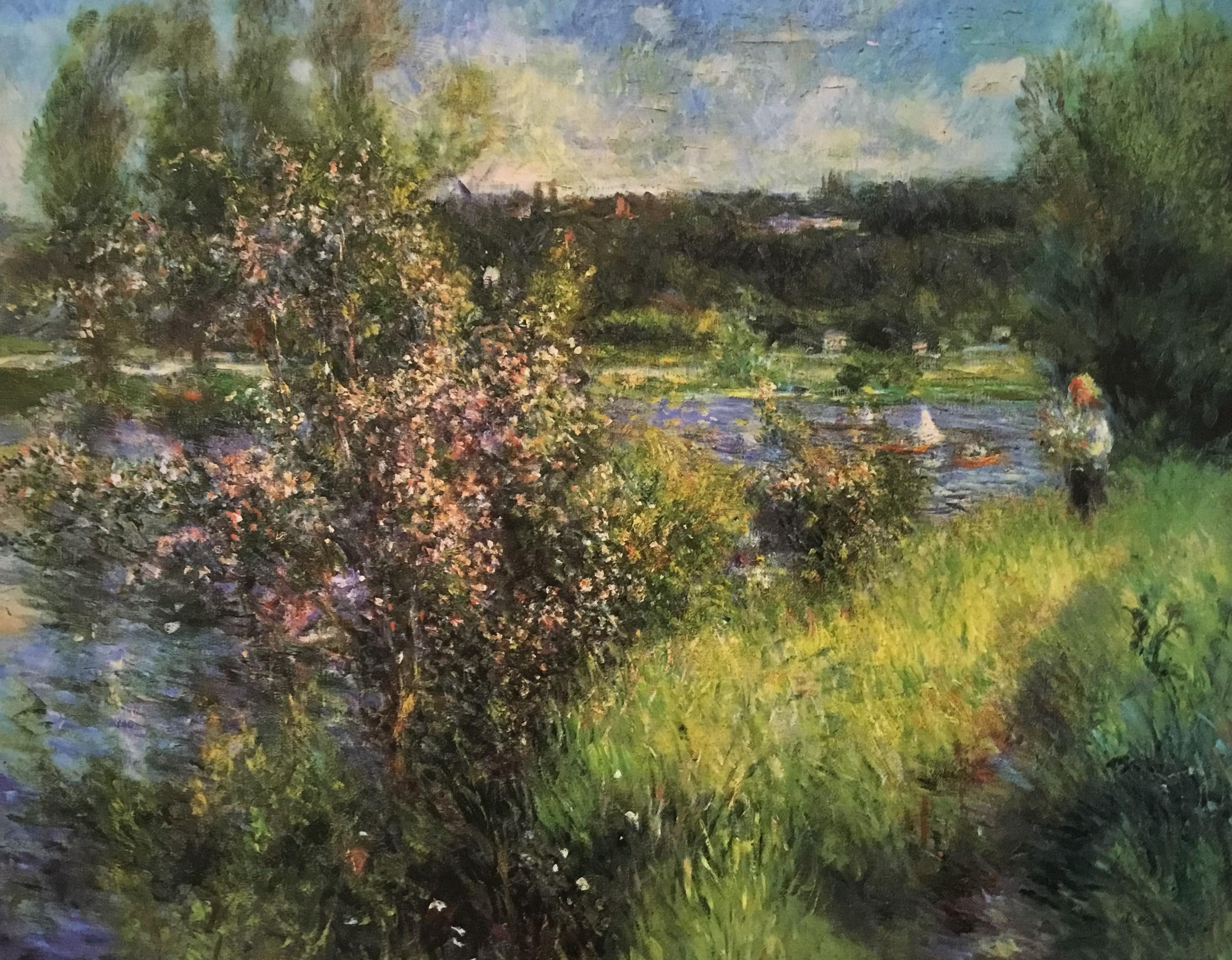 ピエール=オーギュスト・ルノワール、シャトゥーのセーヌ川 ピエール=オーギュスト・ルノワール、シャトゥーのセーヌ川