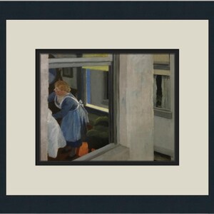 Edward Hopper Apartment Houses Custom Framed Print