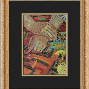 Vincent Van Gogh An Italian Custom Framed Print