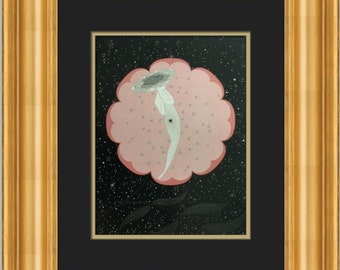 Erte Monte Carlo Custom Framed Print