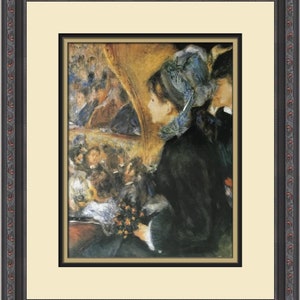 Pierre-Auguste Renoir The First Outing Custom Framed Print