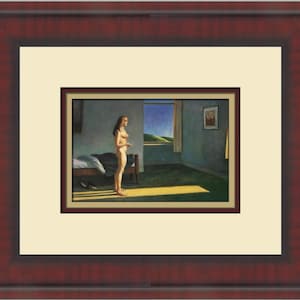 Edward Hopper A Woman in the Sun Custom Framed Print