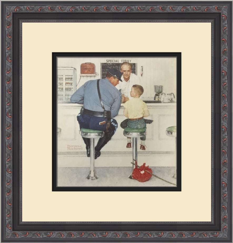 ロックウェル The Runaway 逃亡者 オルゴール ピエロと少年 陶器 Rockwell runaway - Etsy 日本