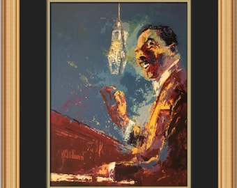 Stampa incorniciata personalizzata Leroy Neiman Errol Garner