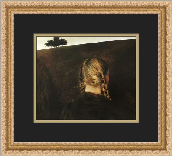 Andrew Wyeth Helga Farm Road Custom Framed Print - Etsy