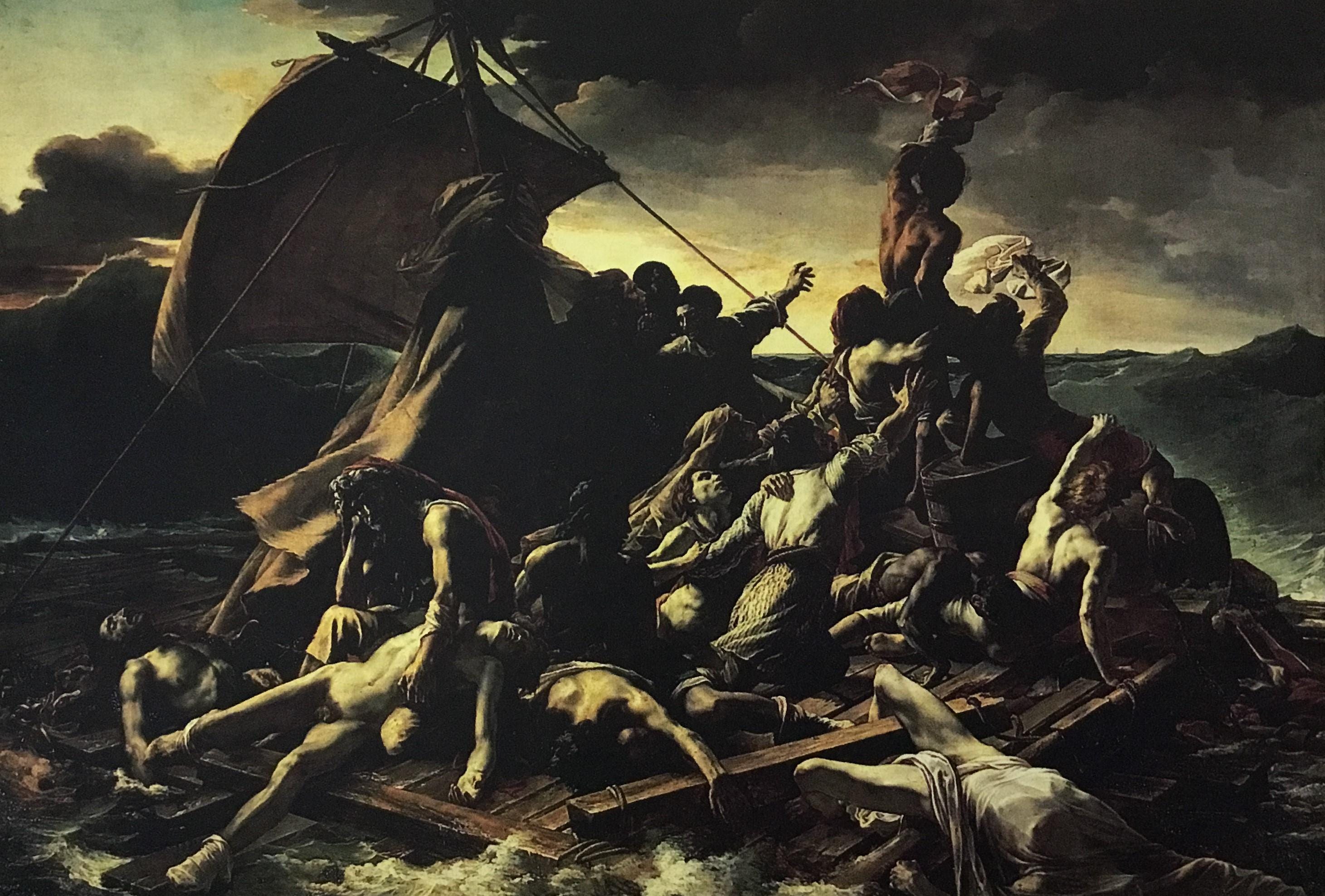 Theodore Gericault the Raft of Medusa Custom Framed Print - Etsy