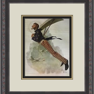 Norman Rockwell Uncle Sam Custom Framed Print