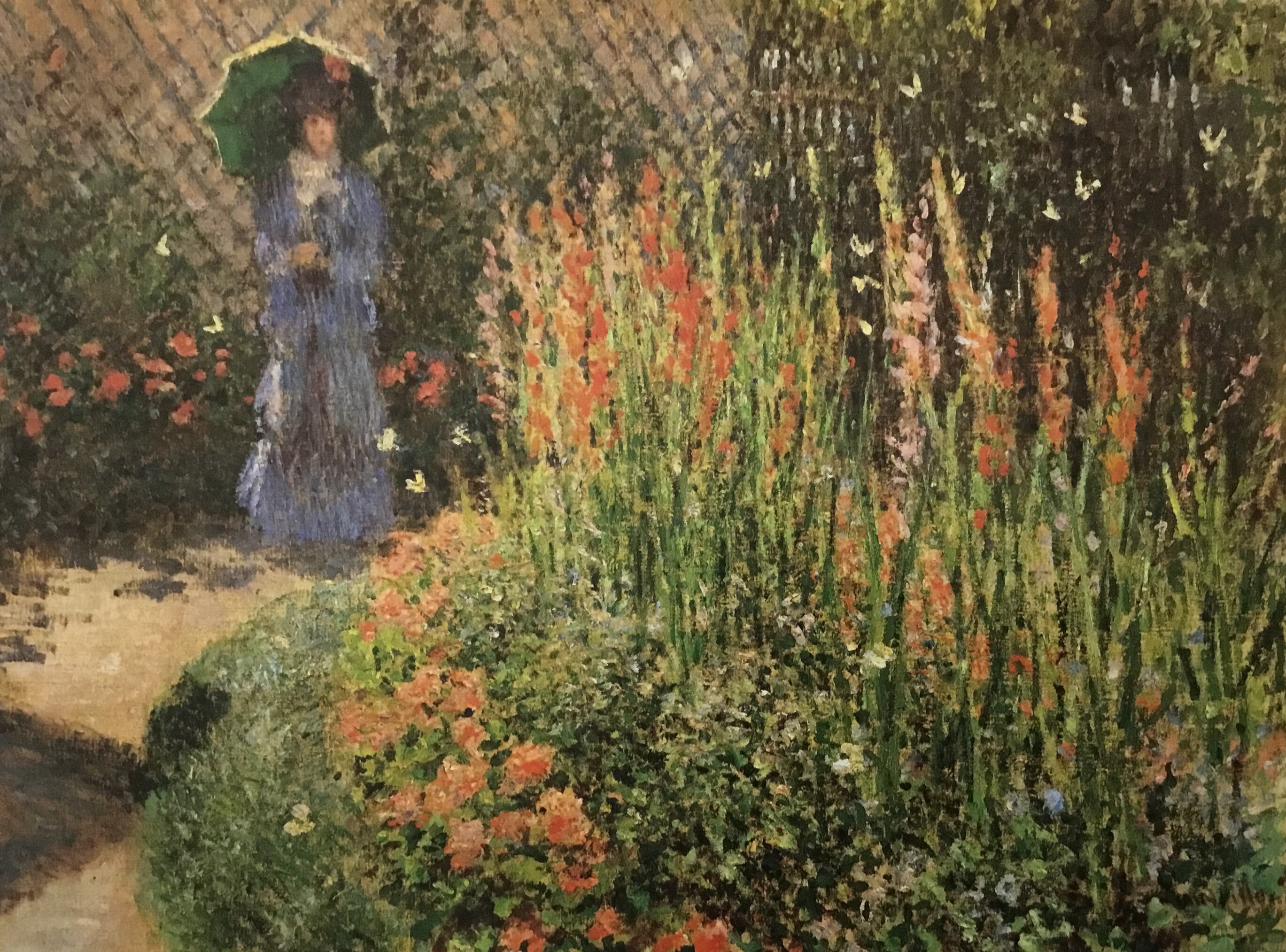 Claude Gladioli Custom Framed Print Etsy