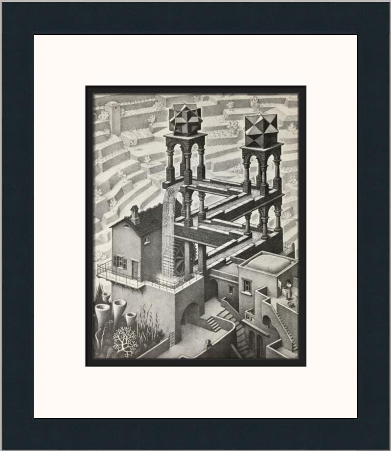 Mc escher day night - Etsy 日本