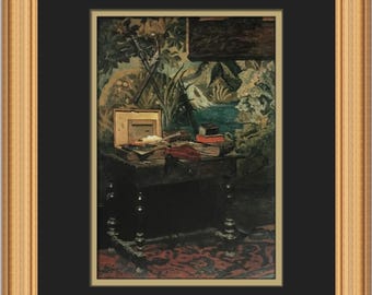 Claude Monet Corner of Studio Custom Framed Print