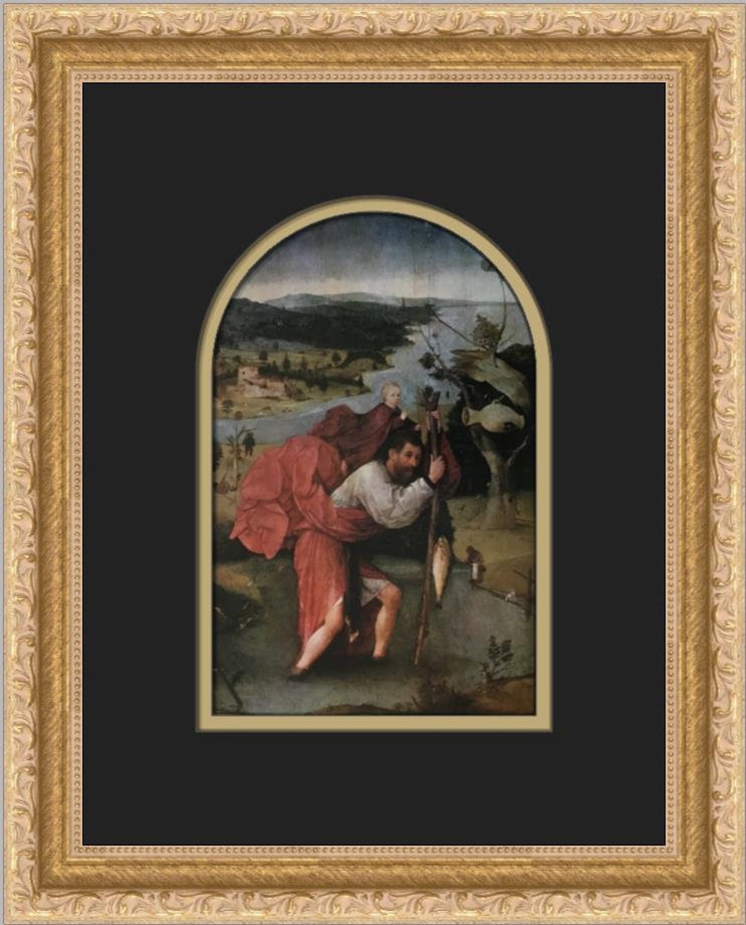 Hieronymus Bosch Saint Christopher Custom Framed Print - Etsy