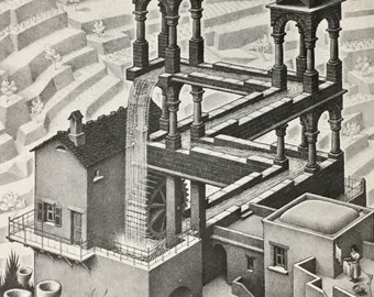 Amazon.com: M.C. ESCHER Waterfall