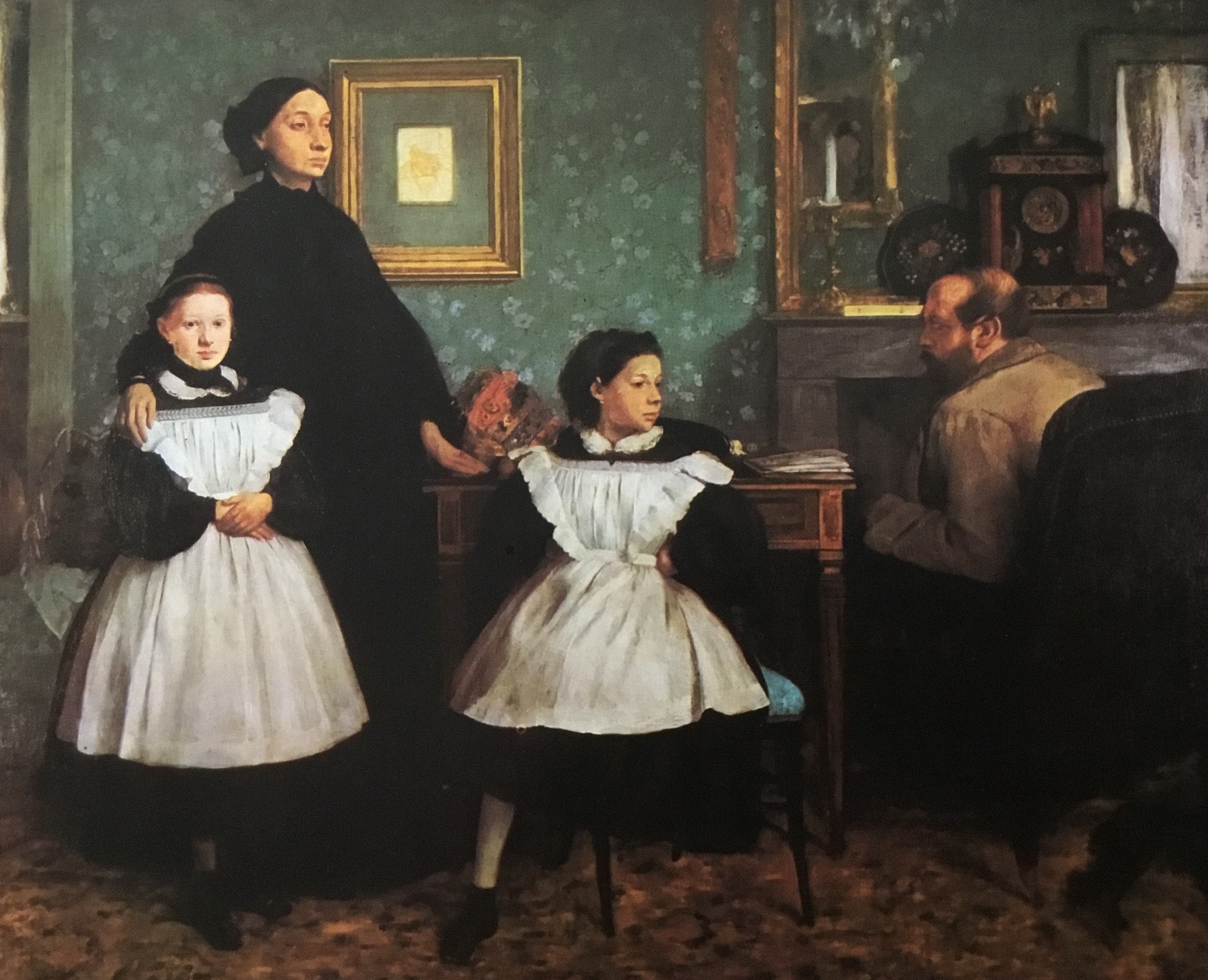 エドガー・ドガ ベレッリ一家 カスタムフレームプリント - Etsy 日本