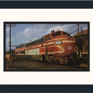 Rock Island Railroad 410 Custom Framed Print