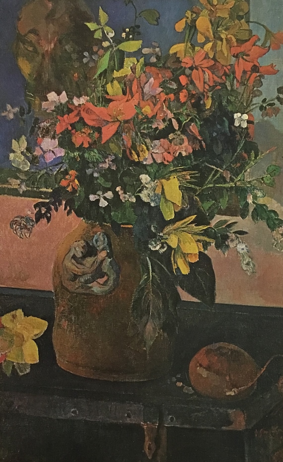 Paul Gauguin、BOUQUET DE FLEURS File:Paul Gauguin - Bouquet de fleurs - Musée Marmottan-Monet.jpg