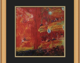 Impresión enmarcada personalizada de Leroy Neiman Boishoi