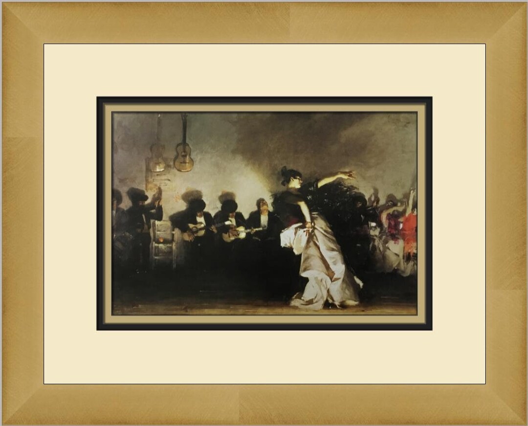 John Singer Sargent A Dinner Table at Night Custom Framed Print - Etsy