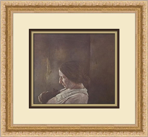 Andrew Wyeth Miss Olson Custom Framed Print - Etsy