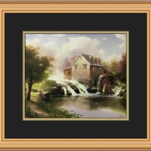 Thomas Kinkade The Blessings of Summer Custom Framed Print