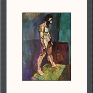 Henri Matisse Male Model Custom Framed Print
