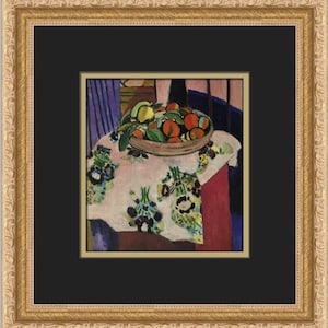 Henri Matisse Still Life with Oranges Custom Framed Print