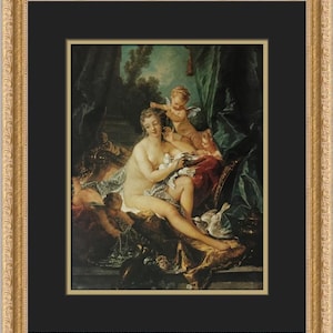 Francois Boucher The Toilette of Venus Custom Framed Print