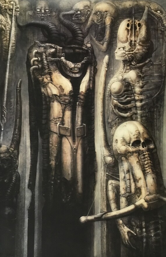 H.R.Giger シルバーリング biomechanoid シルバーリング 13号