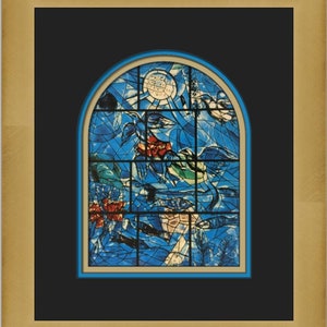 Marc Chagall The Tribe of Reuben Custom Framed Print