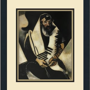 Marc Chagall The Praying Jew II Custom Framed Print