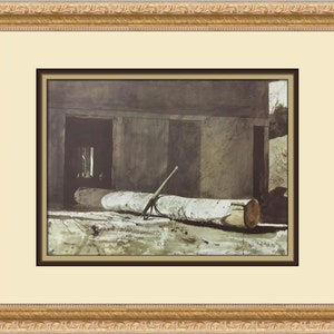 Andrew Wyeth The Peavey Custom Framed Print