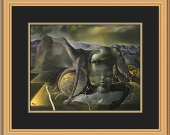 Salvador Dali Endless Enigma Custom Framed Print