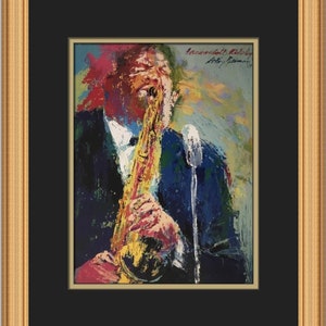 Leroy Neiman Cannonball Benutzerdefinierter gerahmter Druck
